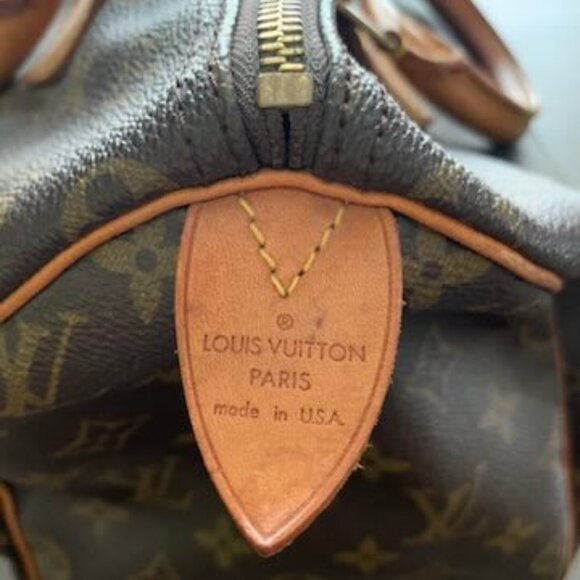 Auth Louis Vuitton monogram Speedy 30 bag - Picture 10 of 16
